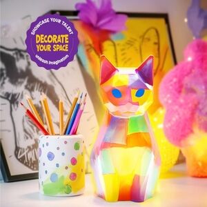 Binston Paint Your Own Cat Nightlight